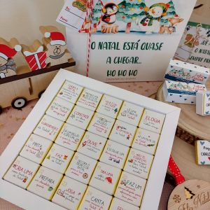 Calendário do Advento de Chocolates (Crianças)
