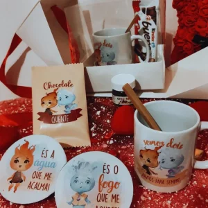 Box “Somos dois juntos para sempre”