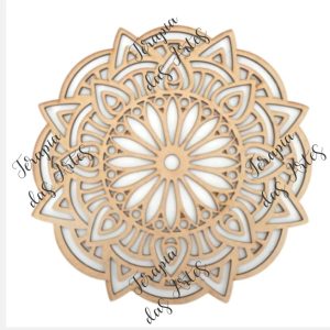 Mandala em Madeira
