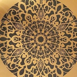 Stencil Mandala Gigante